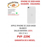 IPHONE SE 2020 64GB REACONDICIONADO 